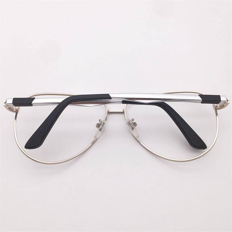 Treasure orphan original single silver ultra -light pure titanium full -frame pilot style toad frame with close vision sunglasses man