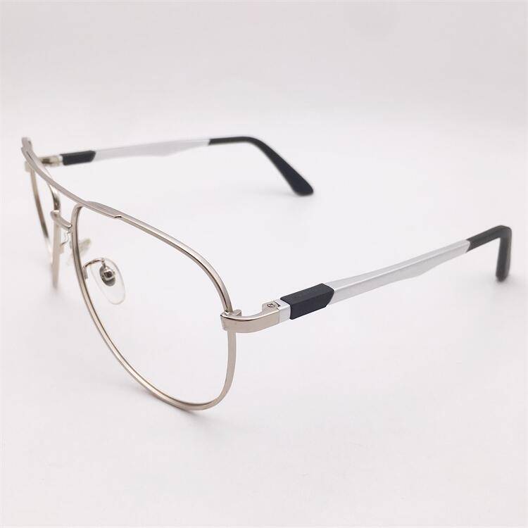 Treasure orphan original single silver ultra -light pure titanium full -frame pilot style toad frame with close vision sunglasses man