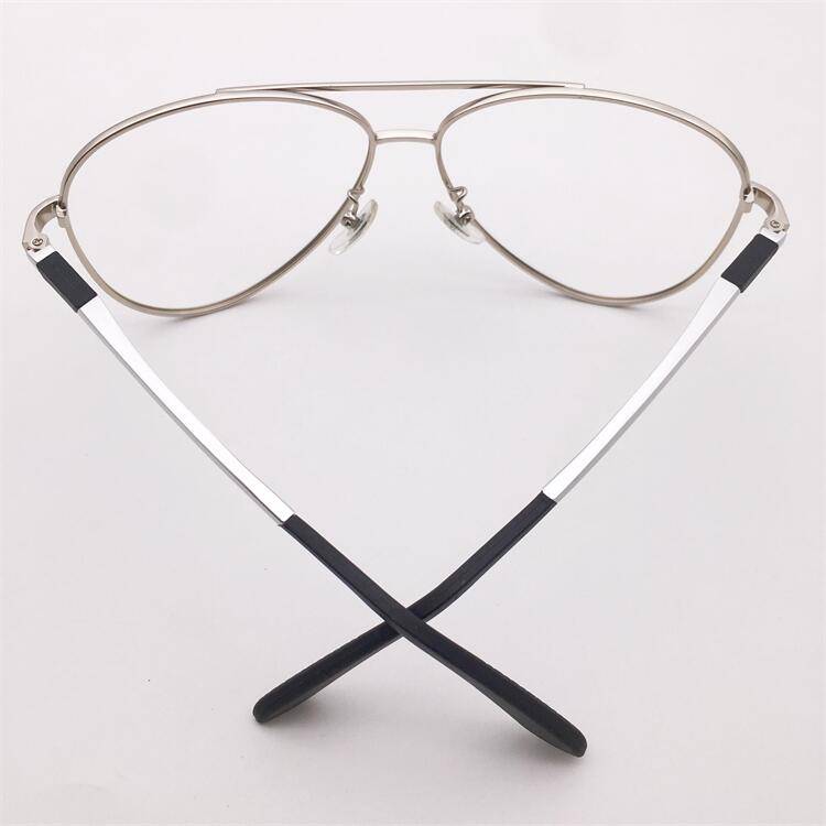 Treasure orphan original single silver ultra -light pure titanium full -frame pilot style toad frame with close vision sunglasses man