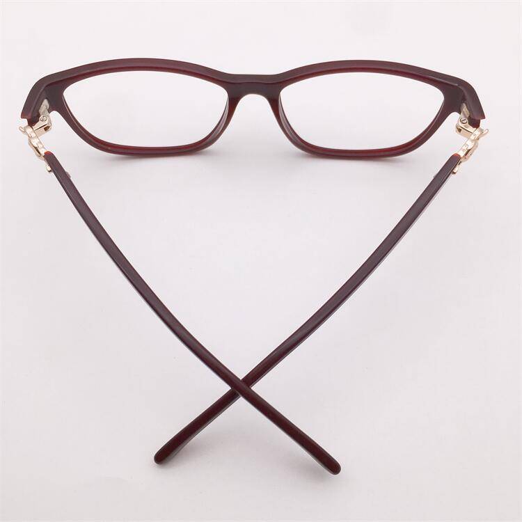 Treasured orphan original single wine red plate full -frame small round frame literary temperament wild glasses shelf female