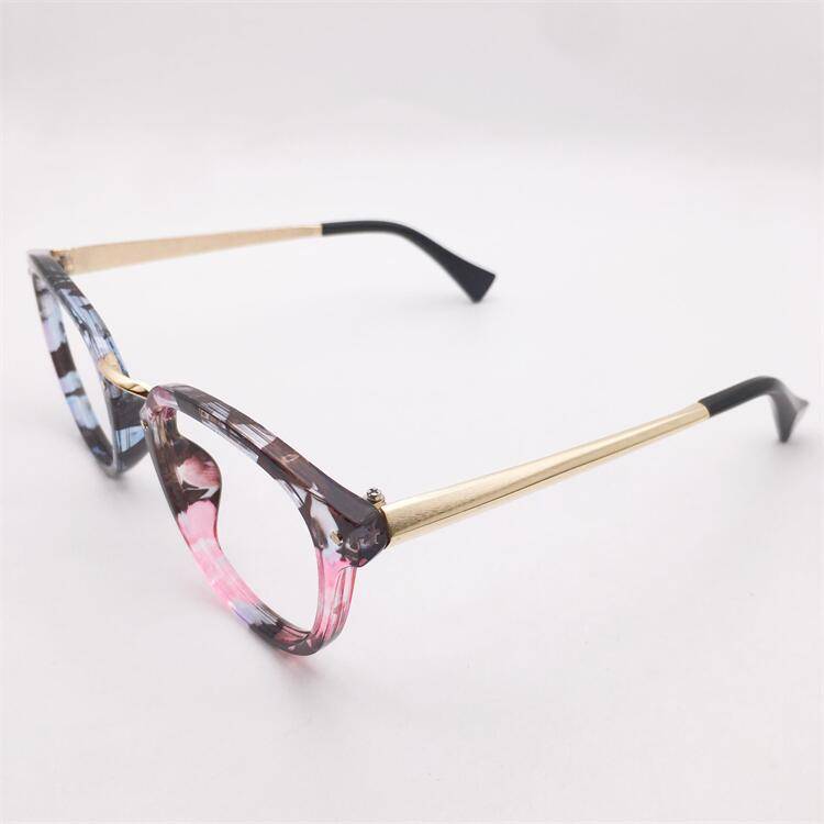 Treasure orphan original single -board full -frame full -frame golden mirror leg literary personality temperament glasses shelf female