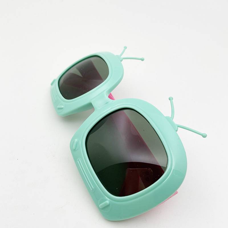tail cargo children's polarizer cartoon sunglasses fashion boys sunglasses anti -ultraviolet girl tide shading mirror