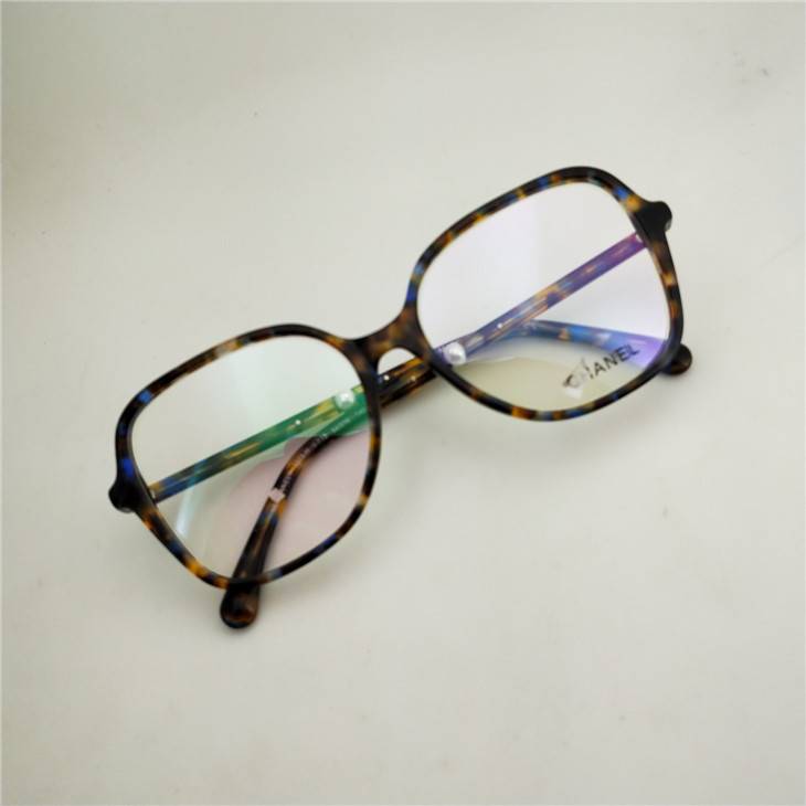 Light luxury plate square large frame retro floral glasses rack optical glasses frame myopia frame glasses inlaid pearl
