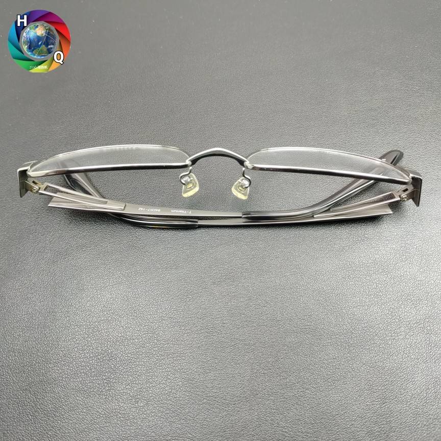 Titanium unique elastic legs comfortable light and clever solid optical glasses frame