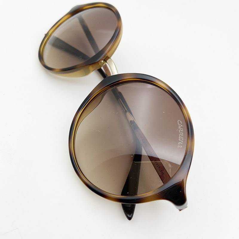 Original single brand men and women leopard print sunglasses fashion personality sunglasses anti -ultraviolet watch mirror sunshade sunshade mirror
