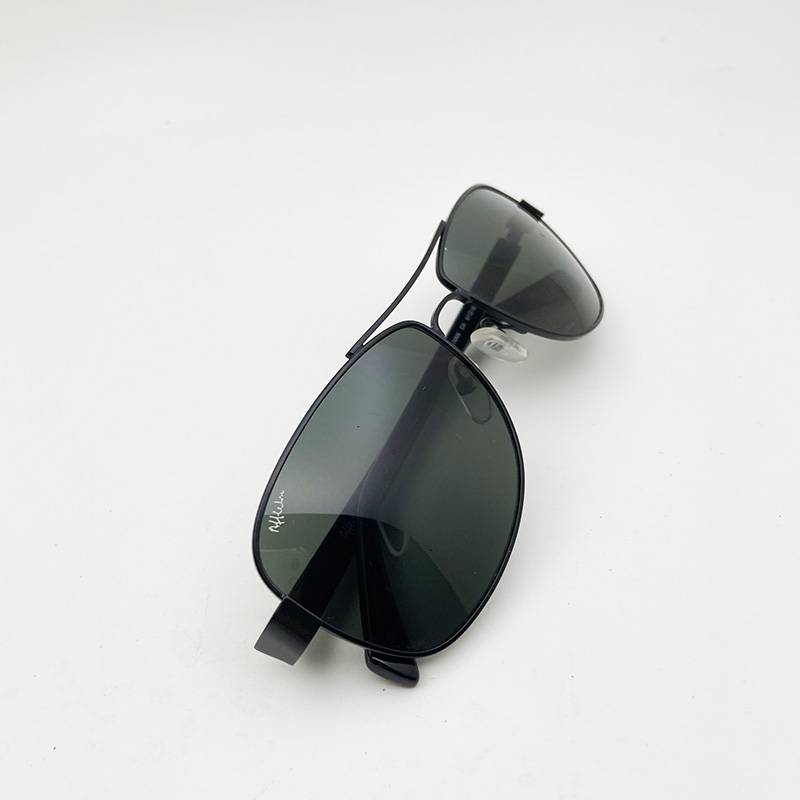 Exporting pure original single men's metal box sunglasses fashion brand sunglasses anti -ultraviolet -ray eyes shading mirror