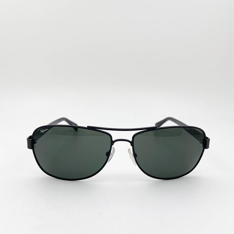 Exporting pure original single men's metal box sunglasses fashion brand sunglasses anti -ultraviolet -ray eyes shading mirror