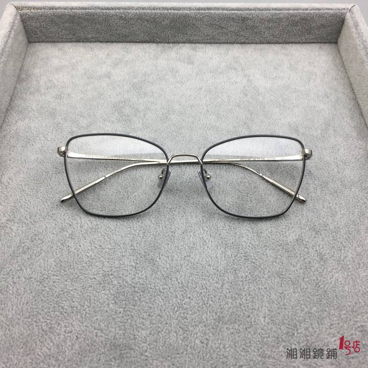 DIF medium face anti -blue -light lens export original single -tailed myopia glasses frame butterfly shape