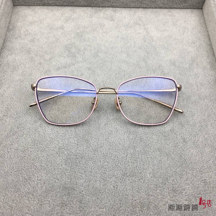 DIF medium face anti -blue -light lens export original single -tailed myopia glasses frame butterfly shape