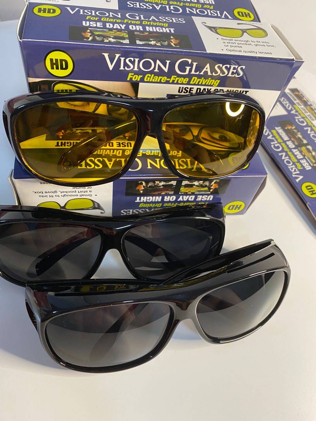 Hard goods black technology outdoor defense high beam sunglasses
