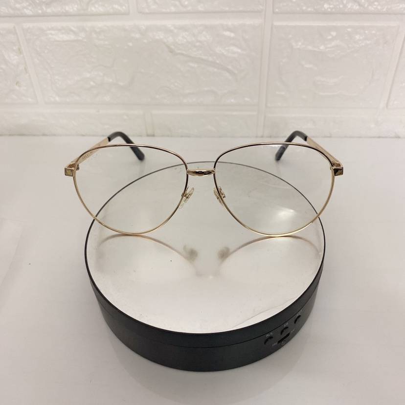 Glasses rack GG0138S Big Face Glasses Frame Female Myopia Glasses Glasses Ring Men's Mandarin Star Alloy Fragment