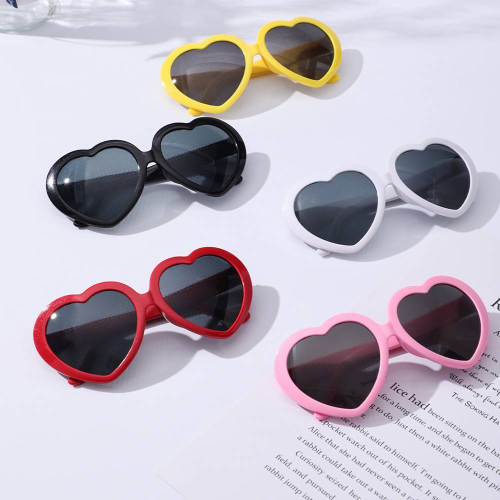 Light love special effects glasses sunglasses props and Douyin Internet Red Same Molying Glasses