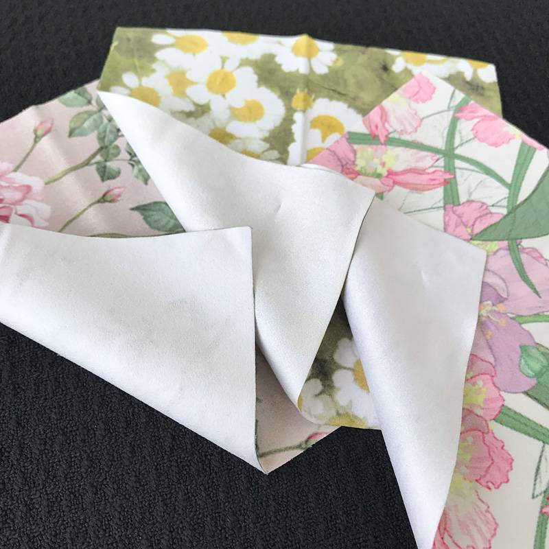 Self -reserved super -greasy flower printing lens cloth glasses cloth mobile screen cleaning cloth clean cloth delicate soft, soft no scratch