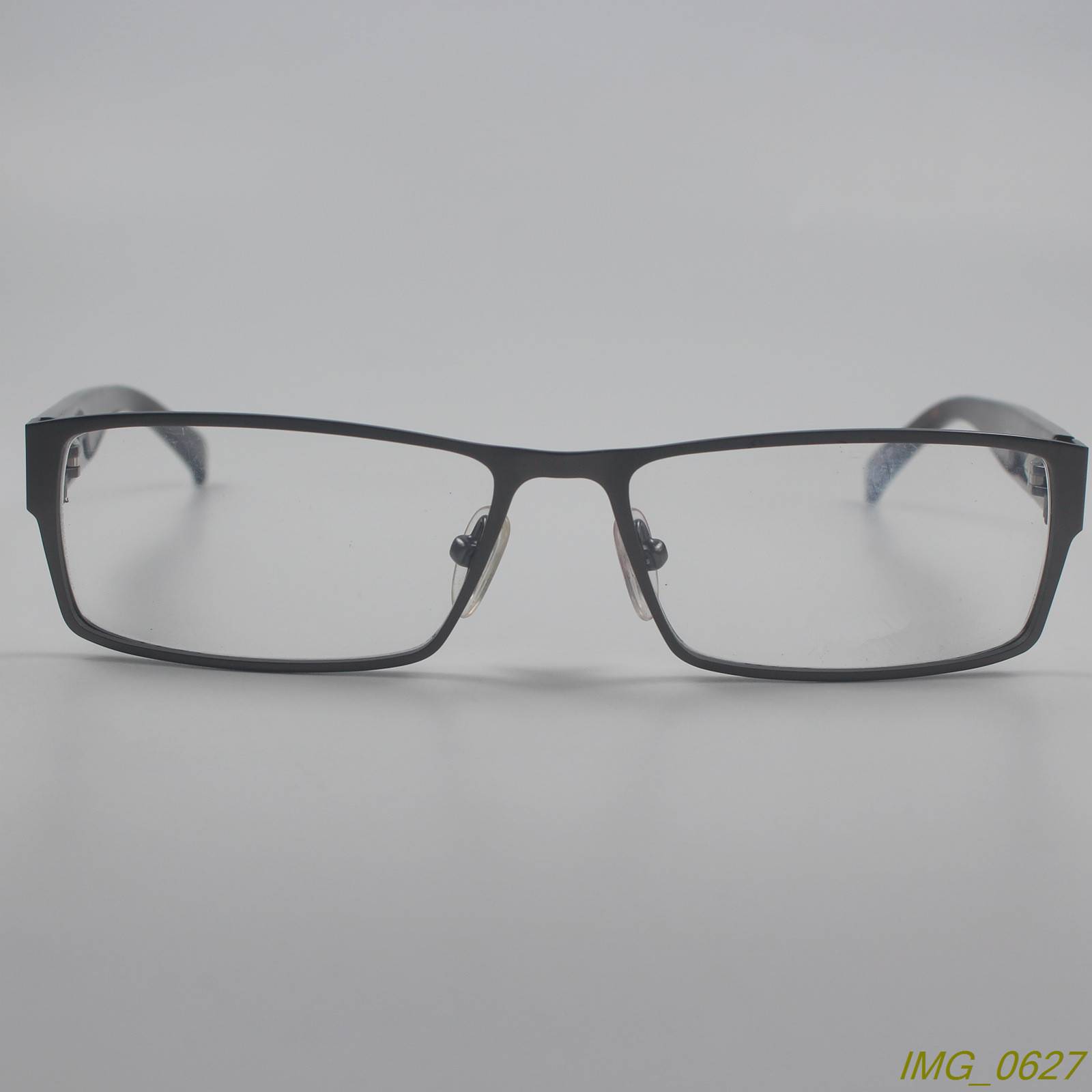 Metal plus plate spring leg myopia glasses frame classic boxes business casual glasses shelf color
