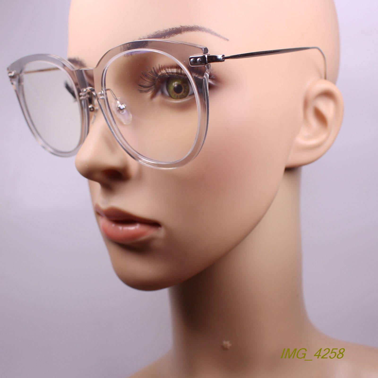 Single genuine tide ultra -light board large round frame myopia glasses frame optical glasses frame 2 color 0045