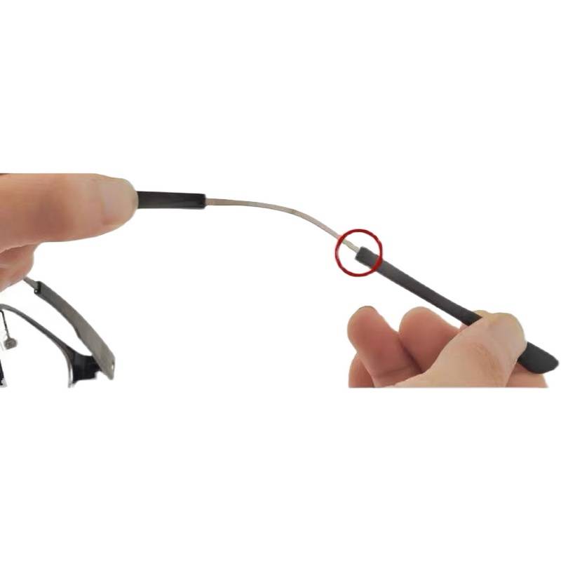 Accessories are lengthened with soft feet square hole flat mouth glasses universal
