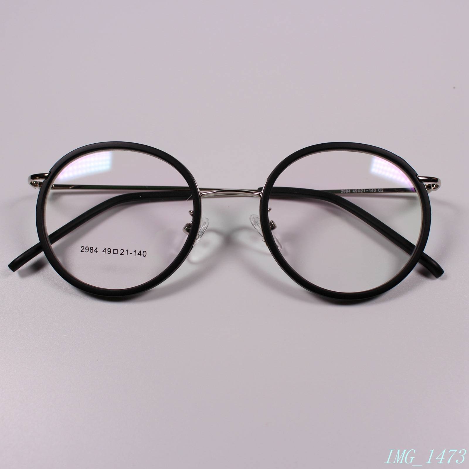 Factory new cargo TR90+metal retro small round frame myopia glasses frame optical glasses frame 5 color 2984