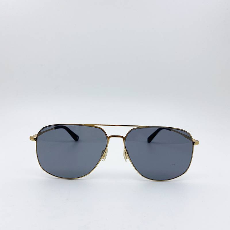 Original single men's and women's brand metal box sunglasses fashion personality sunglasses ultra -light gaze uv400 UV400