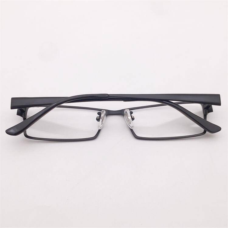 Treasure orphan original single black ultra -light pure titanium full -box literary temperament spring mirror lens glasses men and women