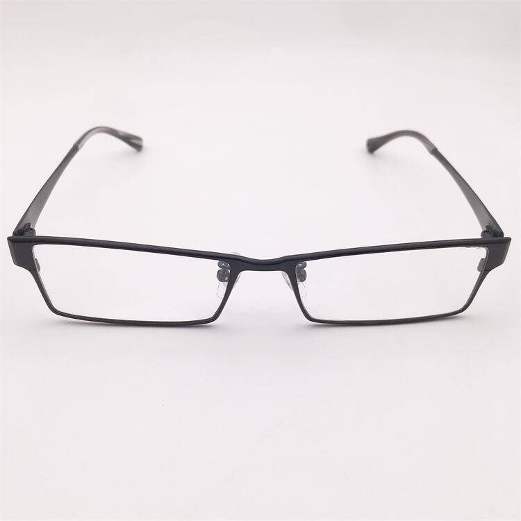 Treasure orphan original single black ultra -light pure titanium full -box literary temperament spring mirror lens glasses men and women