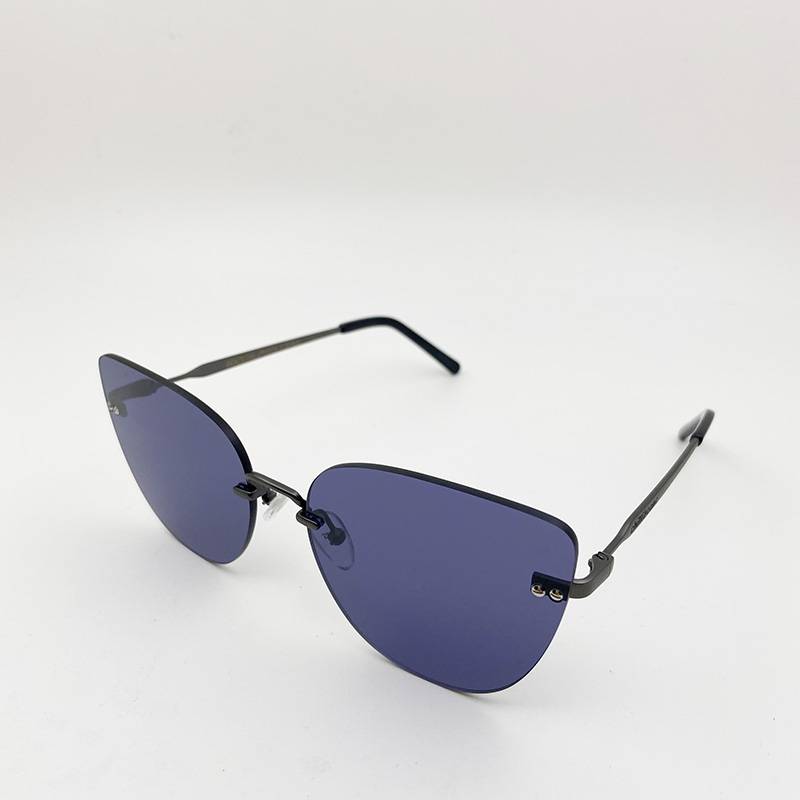 Exporting pure original single men's and women's eye brand sunglasses fashion personality sunglasses anti -ultraviolet eye mirror sunshad