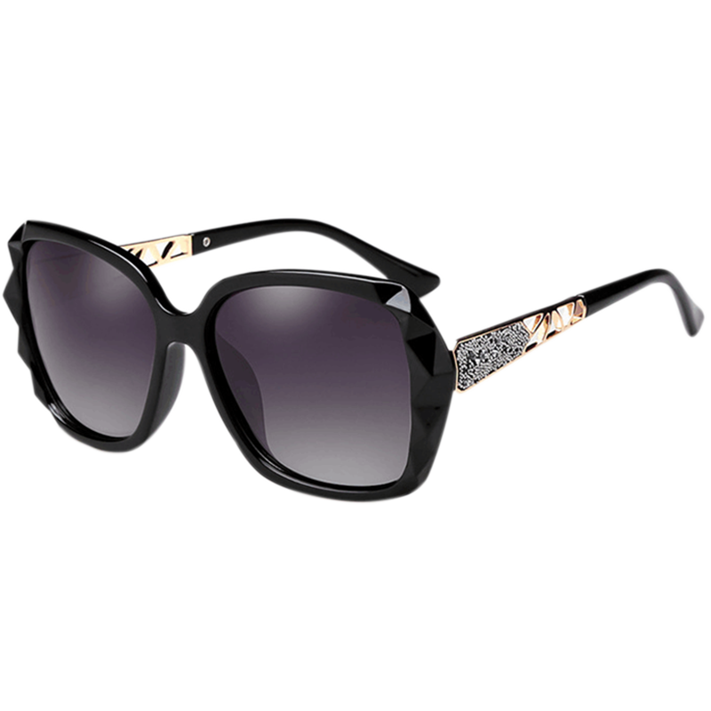 Female myopia sunglasses have a degree of sunglasses, long face, long face female free with 0-800 degrees driving myopia glasses female