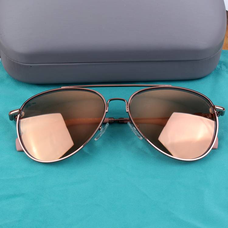 New European and American fashion sunglasses Men and women sunglasses pilots toad mirror colorful pink glasses ladies