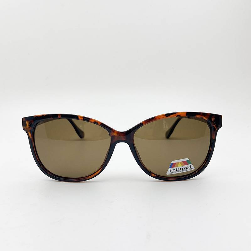 Original single men and women leopard polarized sunglasses fashion sunglasses anti -ultraviolet -ray eye shading mirror driving mirror