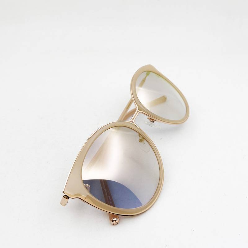 Original single women's coating sunglasses anti -ultraviolet tide sunglasses brand listing shading mirror exported to South Korea
