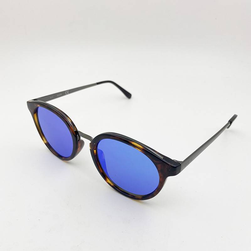 Original single men and women leopard brand sunglasses fashion versatile tide sunglasses anti -ultraviolet -ray eye shading mirrors