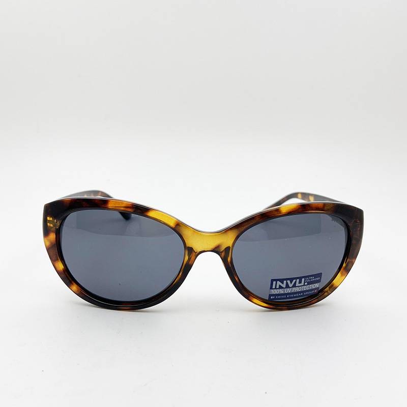 Pure original single leopard polarized cat eye female sunglasses fashion sunglasses anti -ultraviolet driving driving sunshade mirror