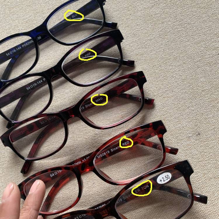 5 Color Original Single Classic Retro Fashion Portable Men and Women Old Flower Glasses Reading