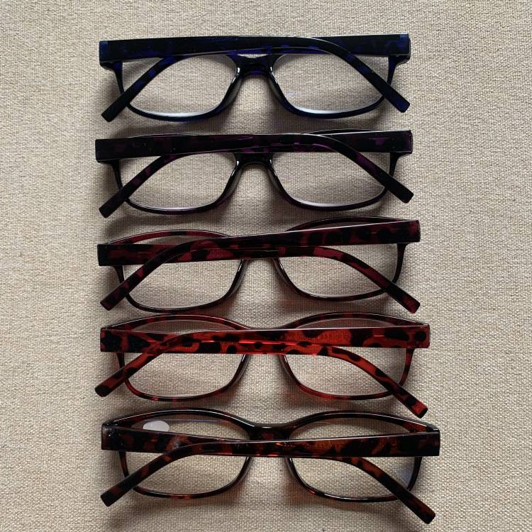 5 Color Original Single Classic Retro Fashion Portable Men and Women Old Flower Glasses Reading