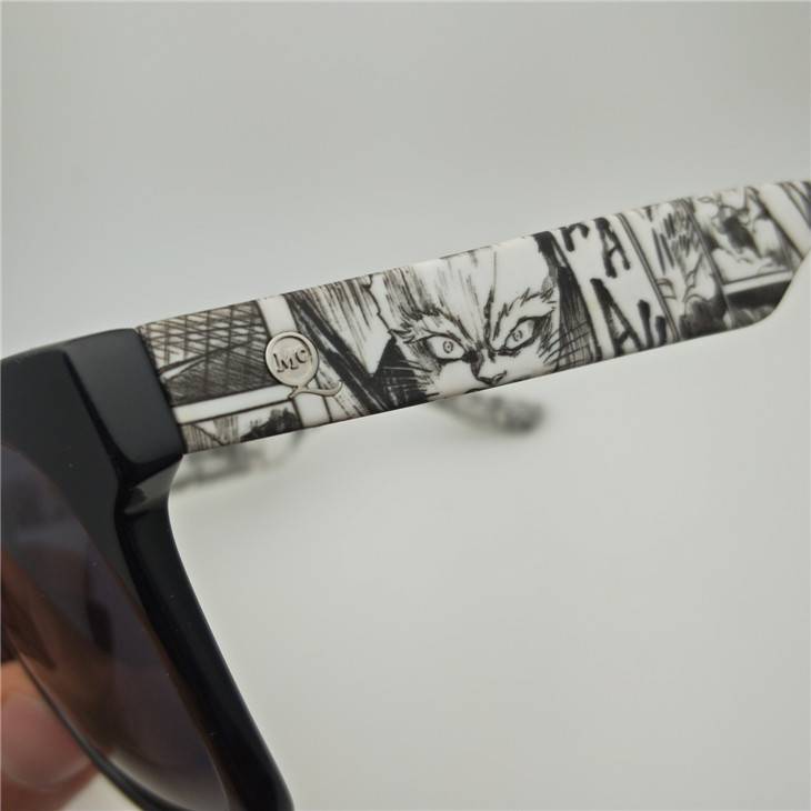 Uncle square European and American single tide PAI anti -ultraviolet plate sunglasses driver sunscreen sunglasses