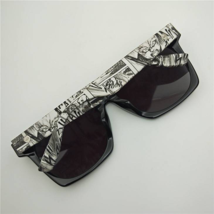 Uncle square European and American single tide PAI anti -ultraviolet plate sunglasses driver sunscreen sunglasses