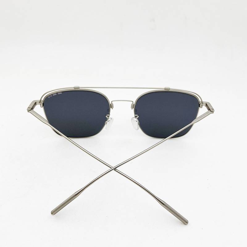 2022 Export men's and women's polarized sunglasses metal frame sunglasses anti -ultraviolet sunshade driving mirror