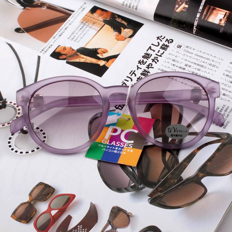 19 new Japanese and Korean fashion sunglasses Ms. sunglasses retro round jelly -colored sunglasses glasses