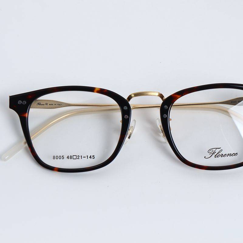 Exit original single glasses box fashion Japanese ravioli myopia glasses stand is suitable for low nose bridge men and women tide