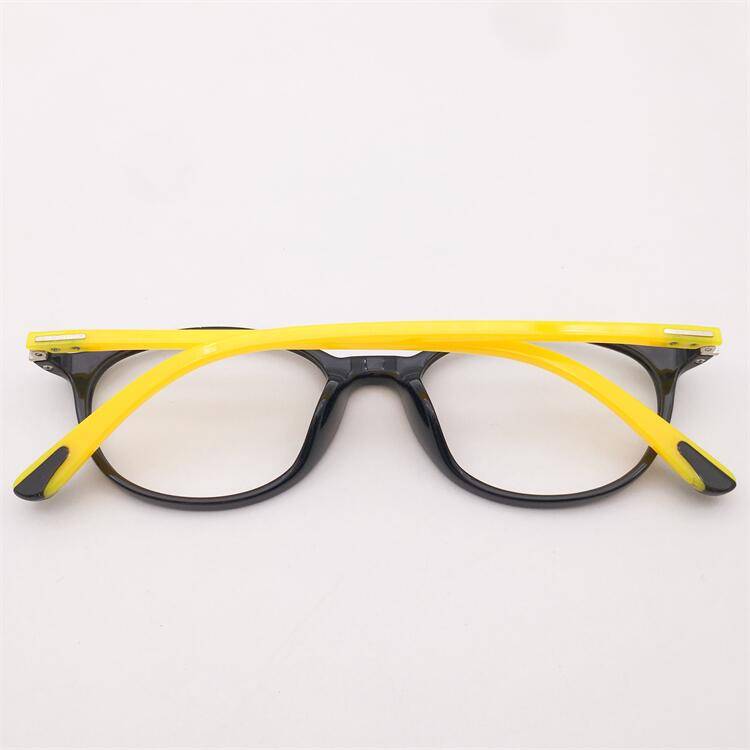 Treasure orphan original single black ultra -light anti -fall TR90 flexible full box small round frame adult student children