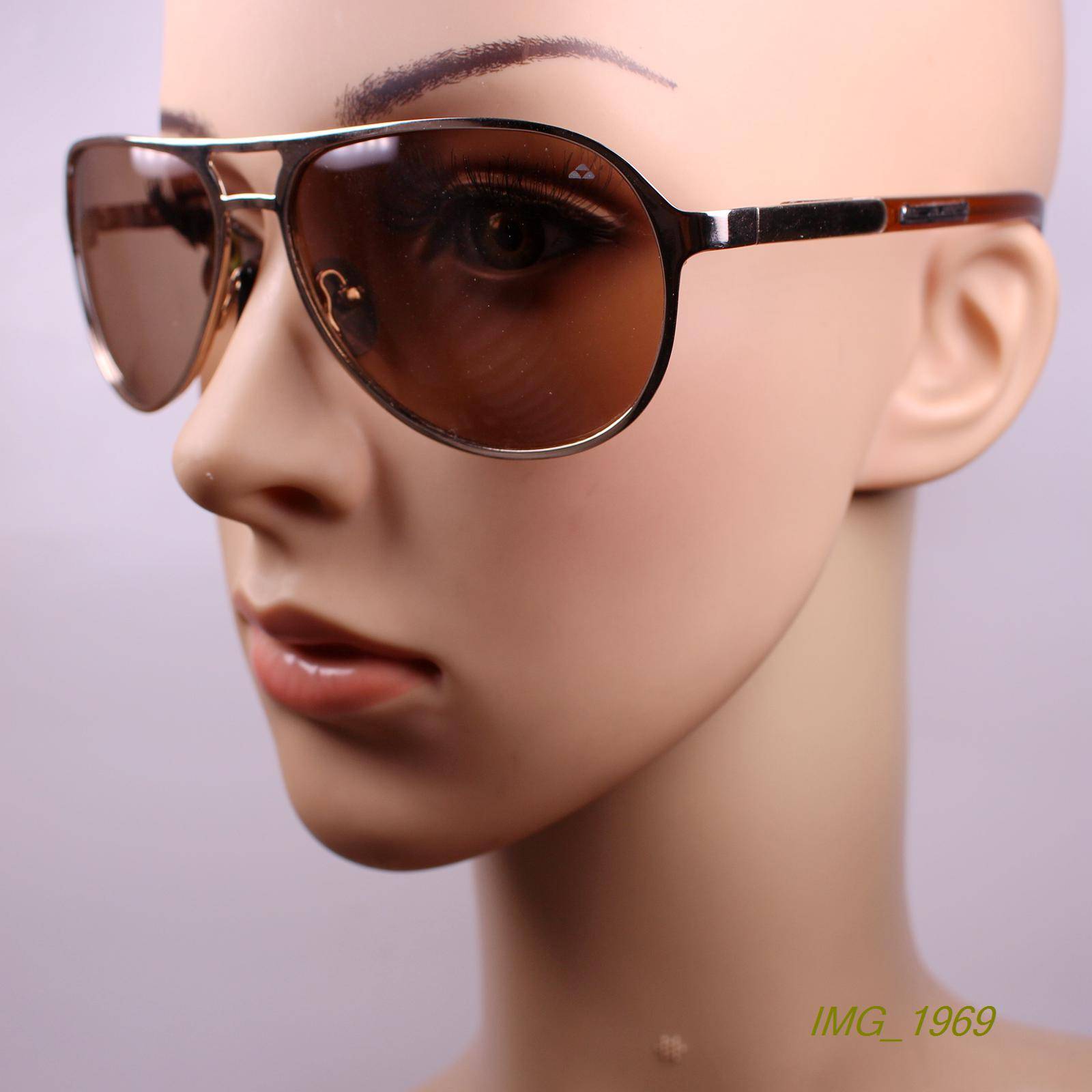 Export single men and women metal double beam high -definition resin lens light sunglasses sunglasses 2 color