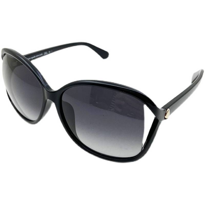 Women's brand sunglasses anti -ultraviolet outdoor sunshade mirror comfortable black frame sunglasses tide super light