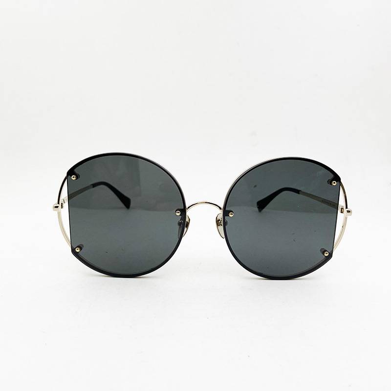 Export hollow box sunglasses anti -ultraviolet tide fashion brand sunglasses outdoor tourism