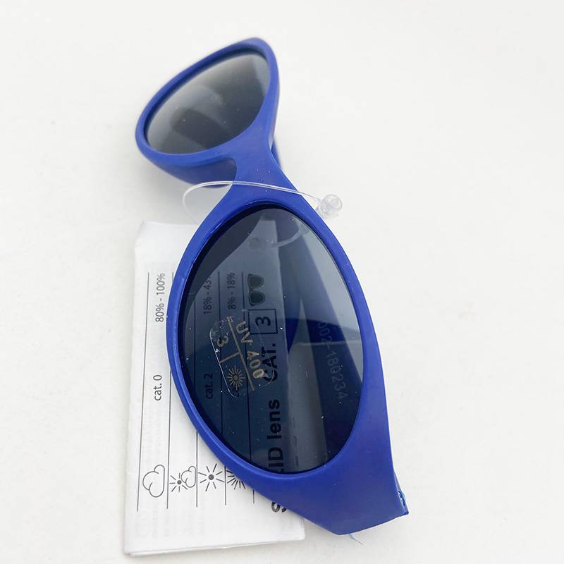 Export original single children sunglasses boys sunglasses anti -ultraviolet girl girlfriend girder babies sunshade mirror