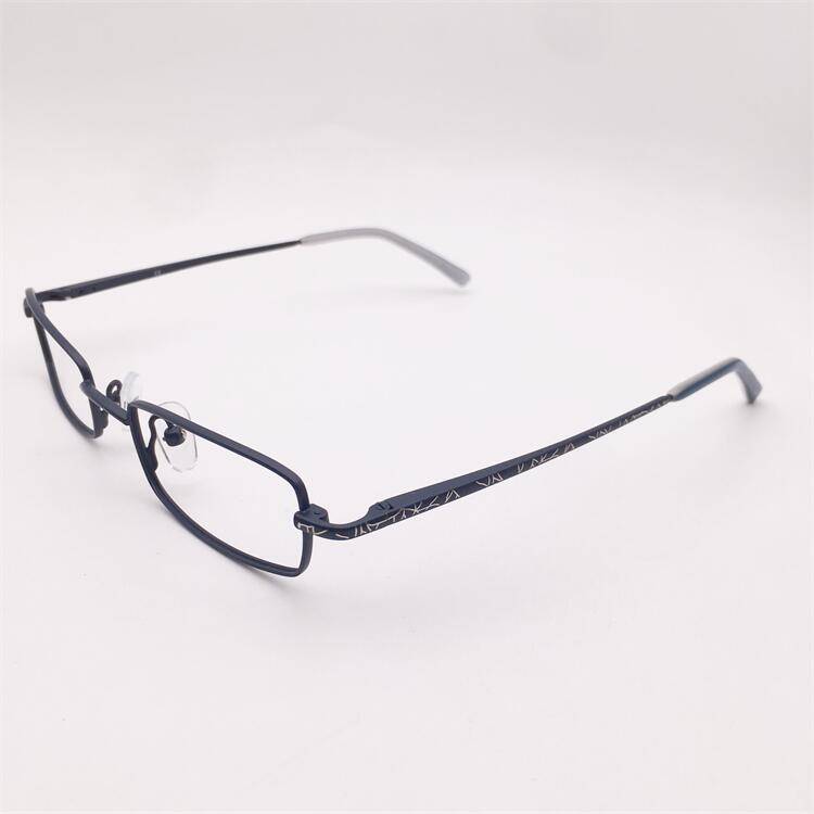 Treasured orphan original single red blue alloy full -frame small square frame spring mirror leg literary temperament glasses shelf female