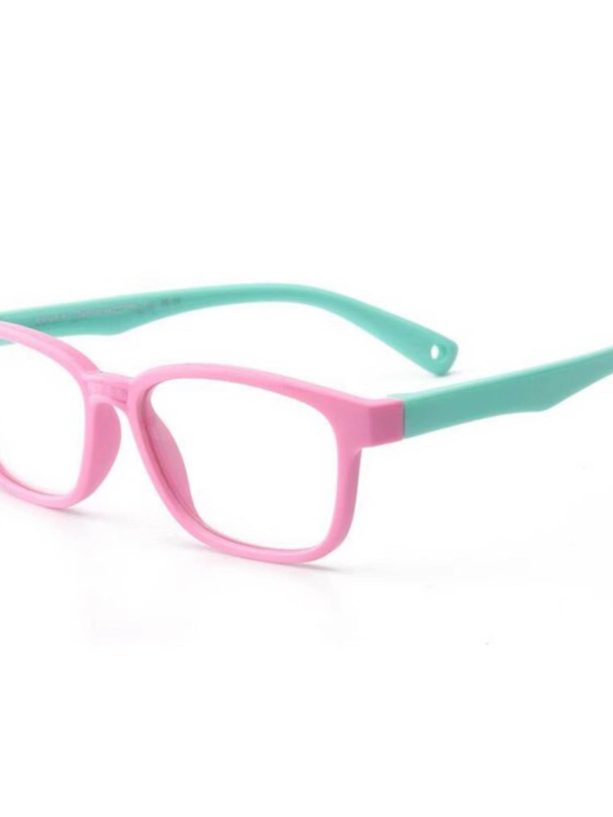 Pink children's anti -Blu -ray optical goggles