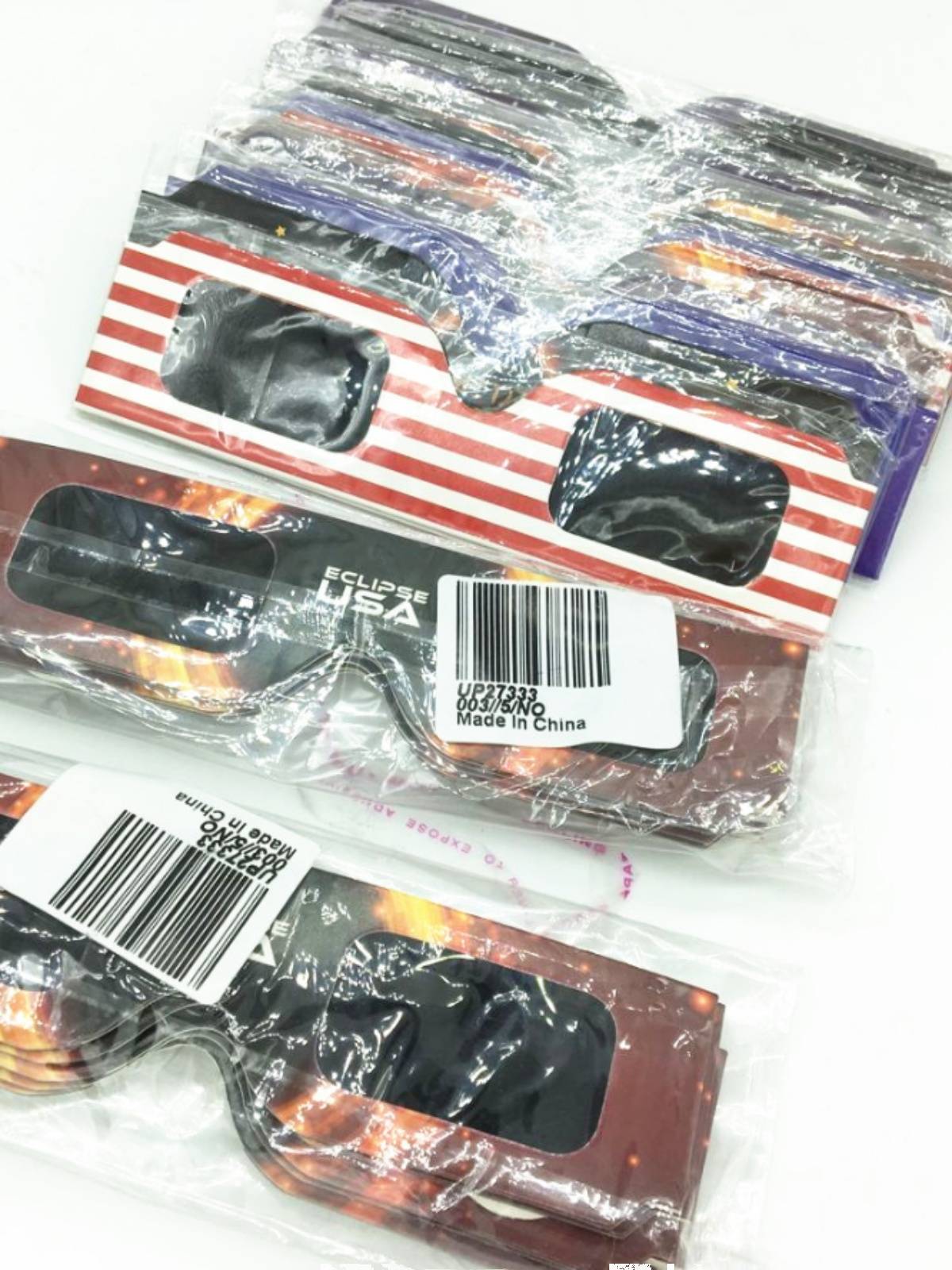 Skin -eclipse glasses viewing sun glasses care mirror