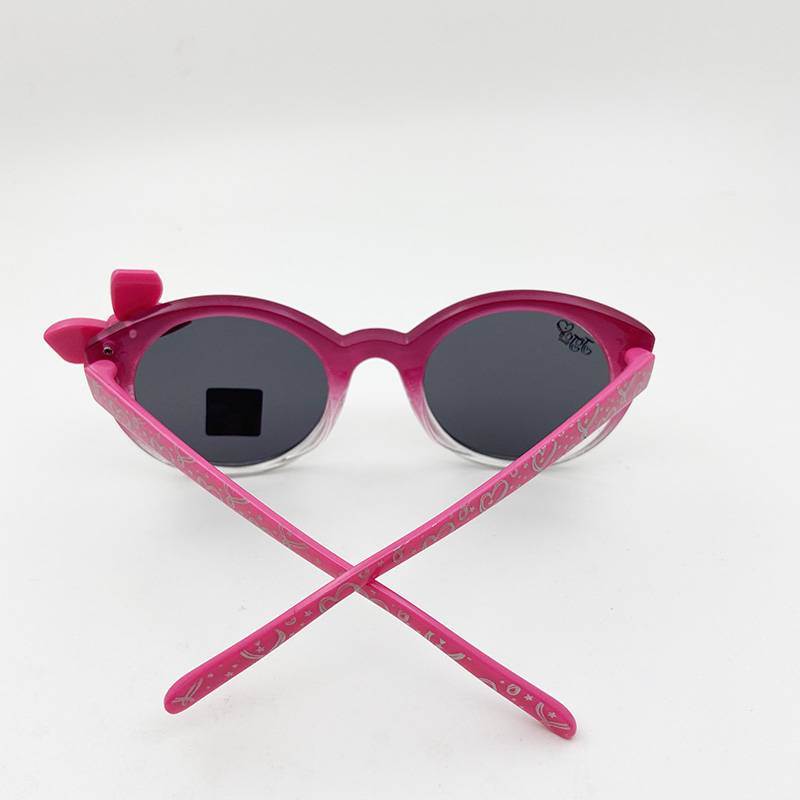 Original single children's shape gradient box sunglasses fashion personality girl sunglasses care eyes shade mirror UV400