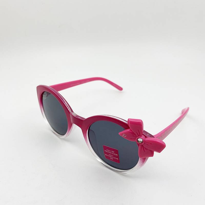 Original single children's shape gradient box sunglasses fashion personality girl sunglasses care eyes shade mirror UV400