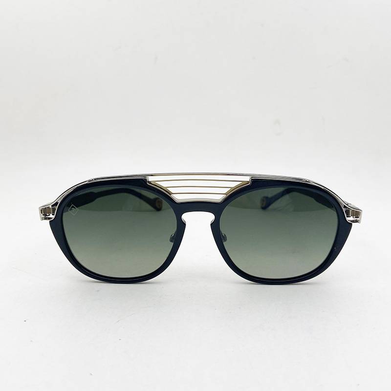 Original single men's polarized double beam sunglasses fashion personality sunglasses anti -ultraviolet driving eyes shading mirror