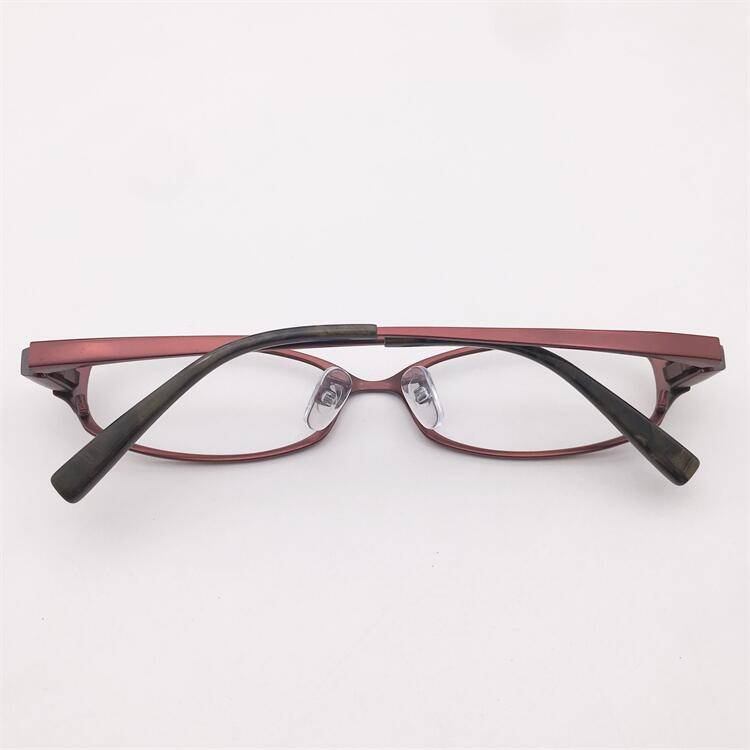 Treasured orphan original single coffee color ultra -light pure titanium full box small round frame literary temperament personality glasses shelf female